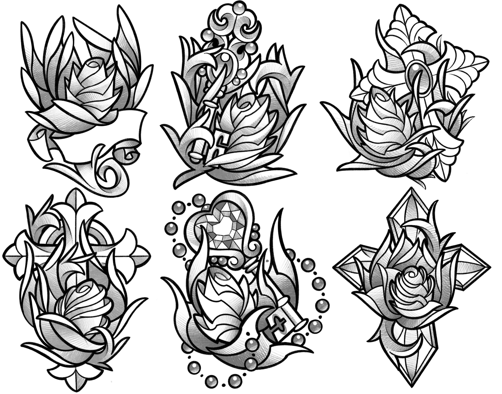 Gems & Roses