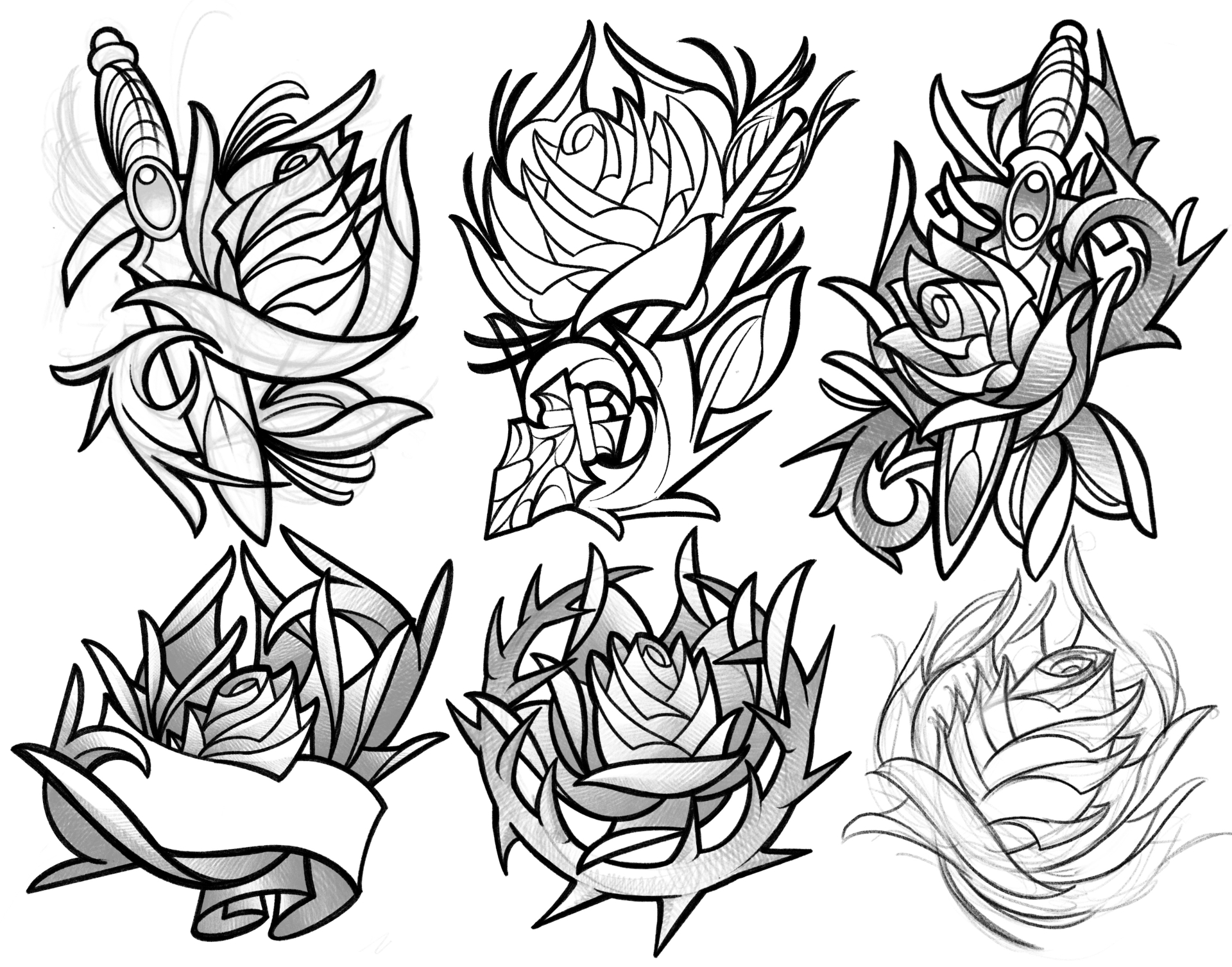 Rose Sketchbook