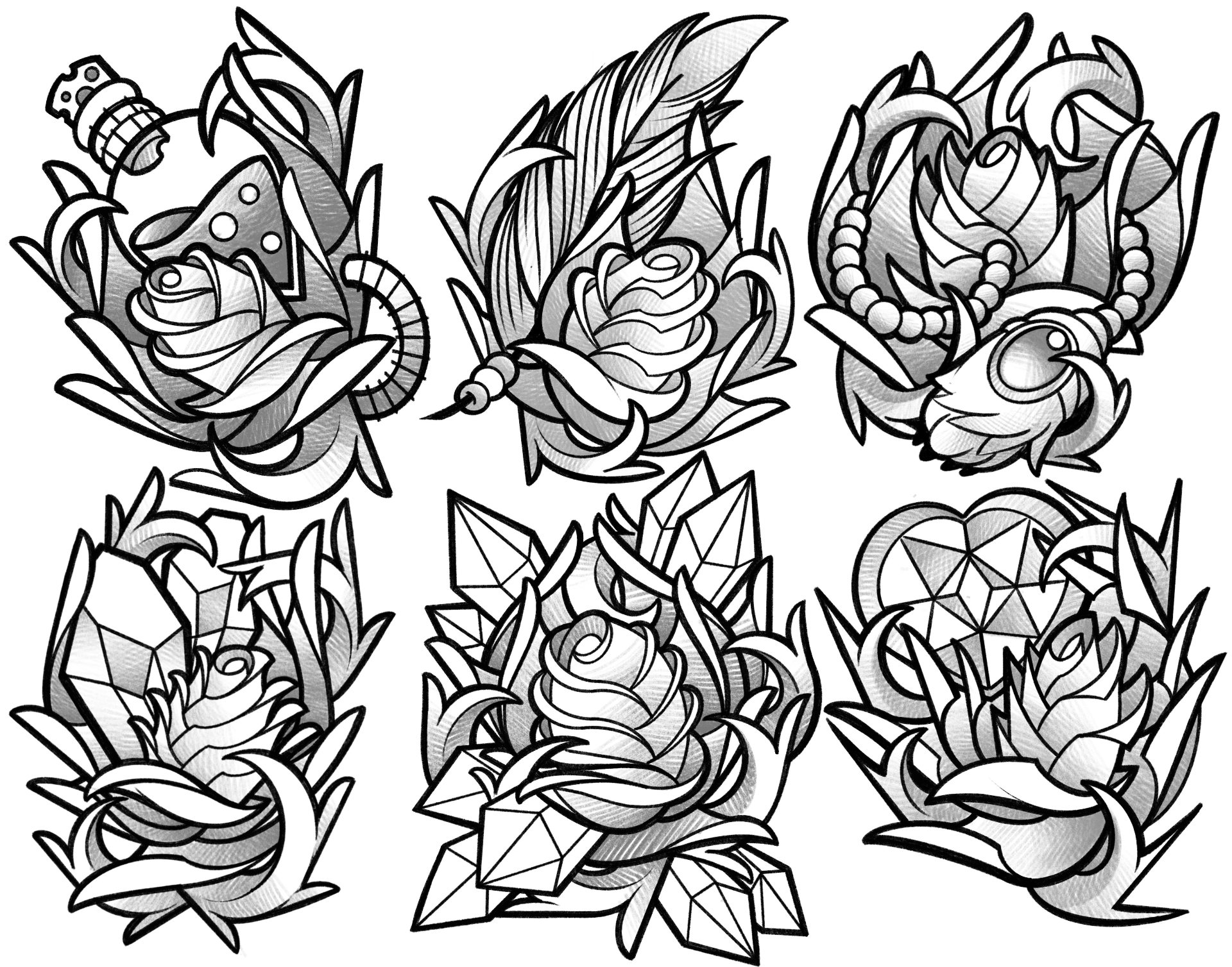 Roses & Gems