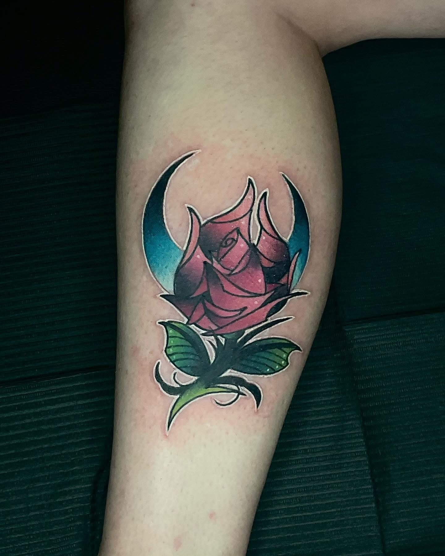 Moonlit Rose